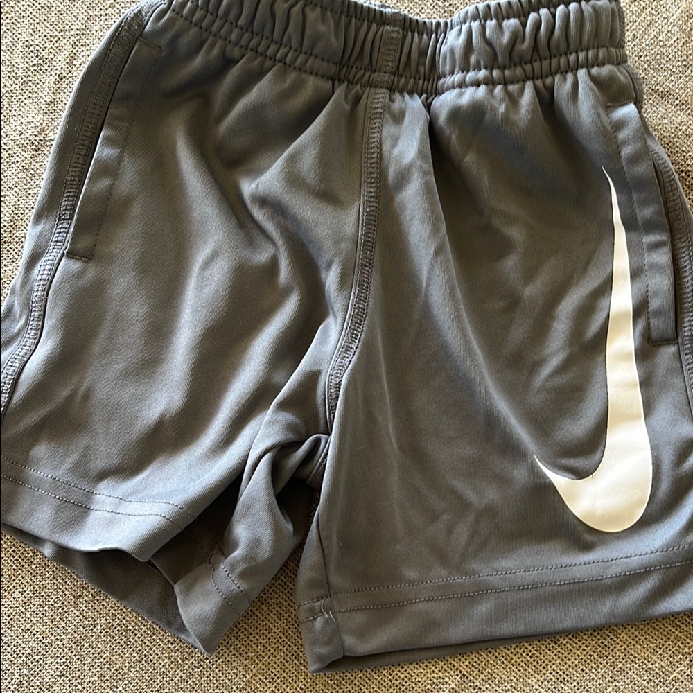 Kids Gray Athletic Shorts